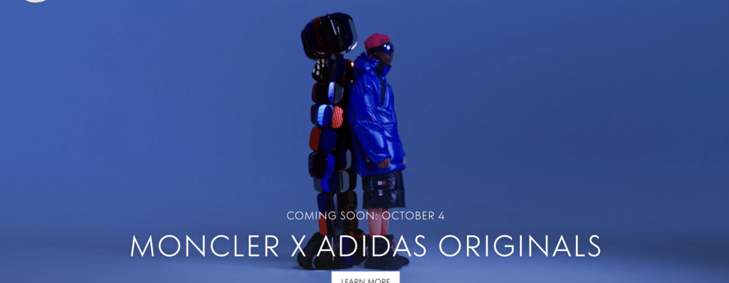 Moncler and Adidas Originals
